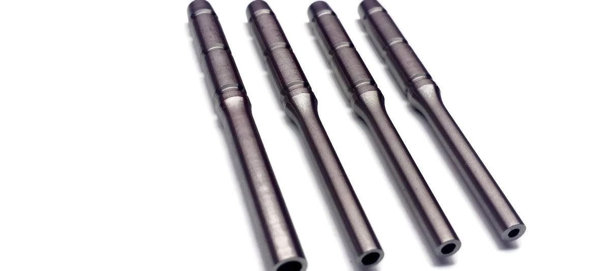 Set of 4 Hollow End Roll Pin Starter Punches - Stainless Steel Tools