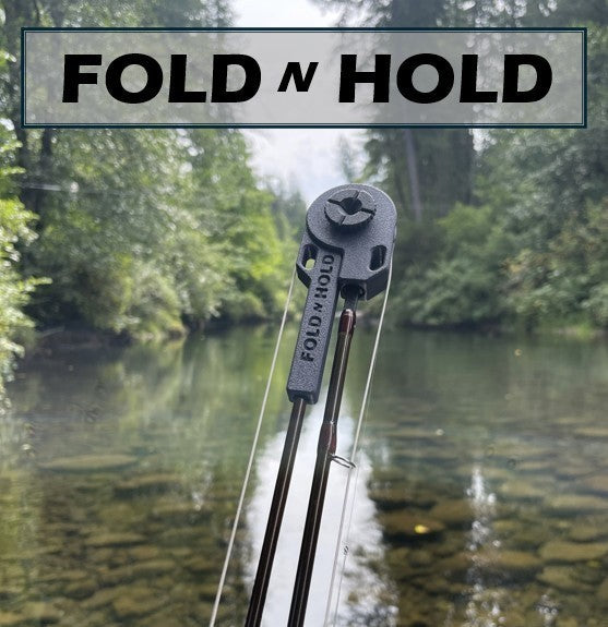 Fly Rod Transport Solution - Fold N Hold for 3-7 Weight Fly Rods