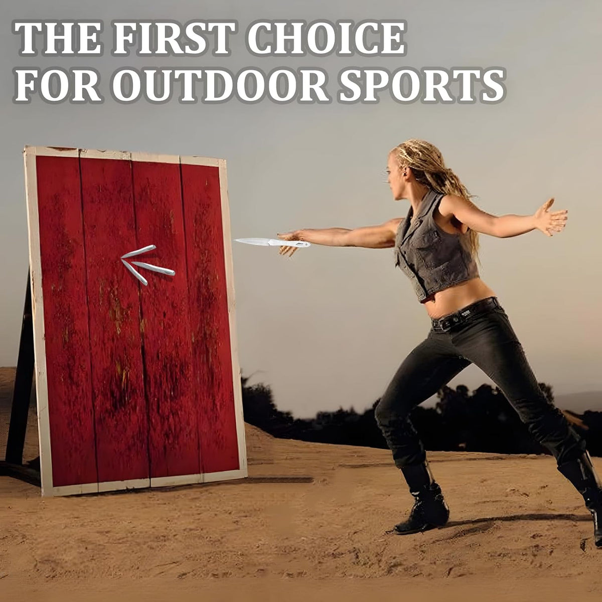 Stainless Steel Throwing Set for Sport and Training - Durable and Balanced