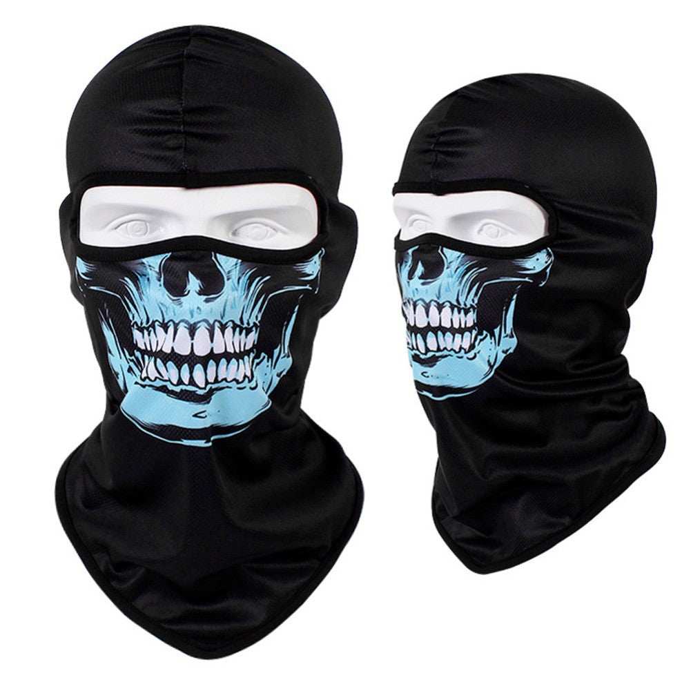 Full Face Mask Balaclava Ghost Skull Windproof Cycling & Tactical Hood
