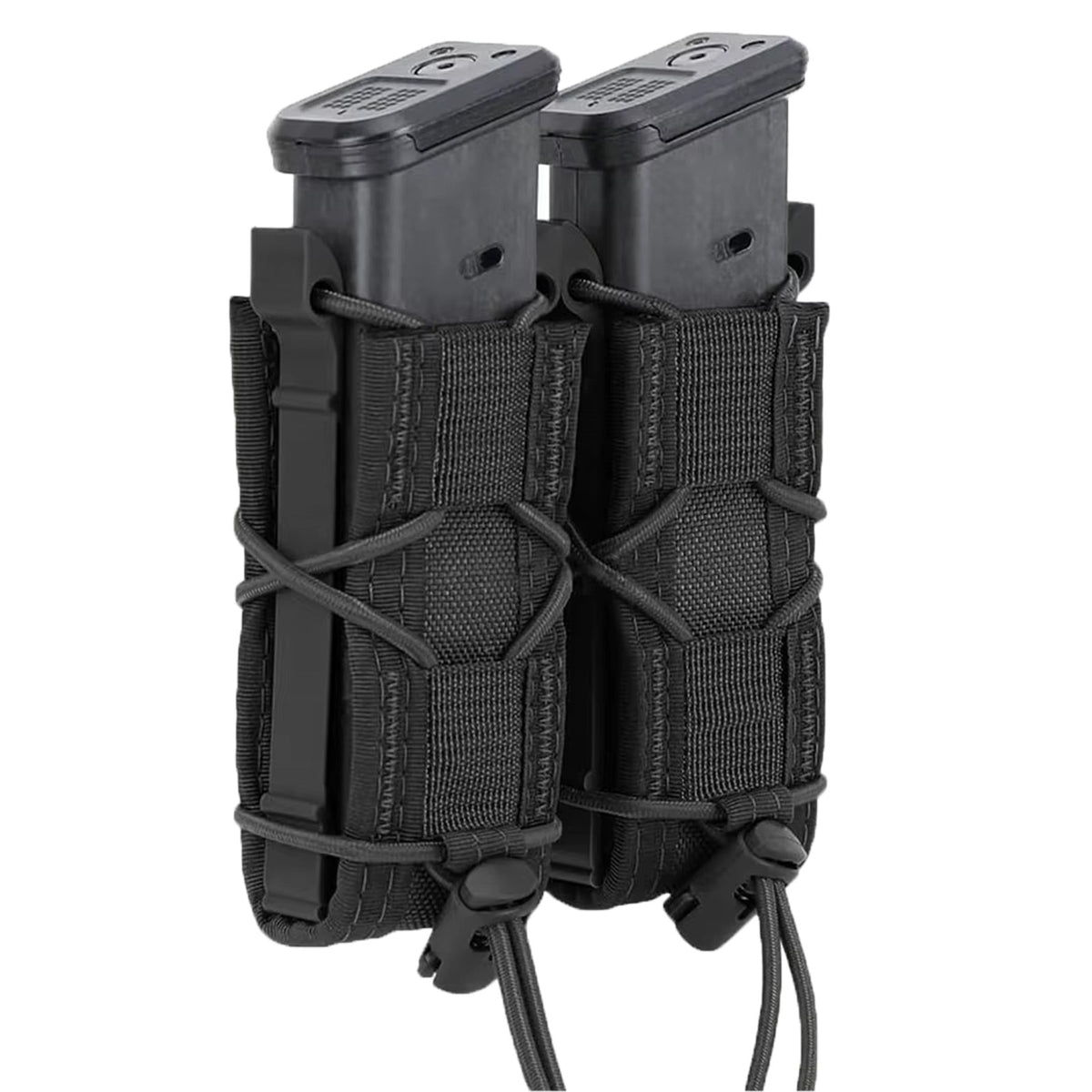 Tactical Molle Magazine Pouch for 9mm/40 Cal/45 ACP - Single, Double, Triple Options