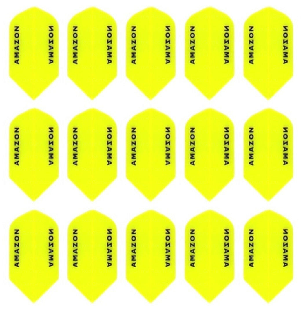 Dart Flights 5 Sets Transparent Slim Darts Flights - UK Poly 100 Micron