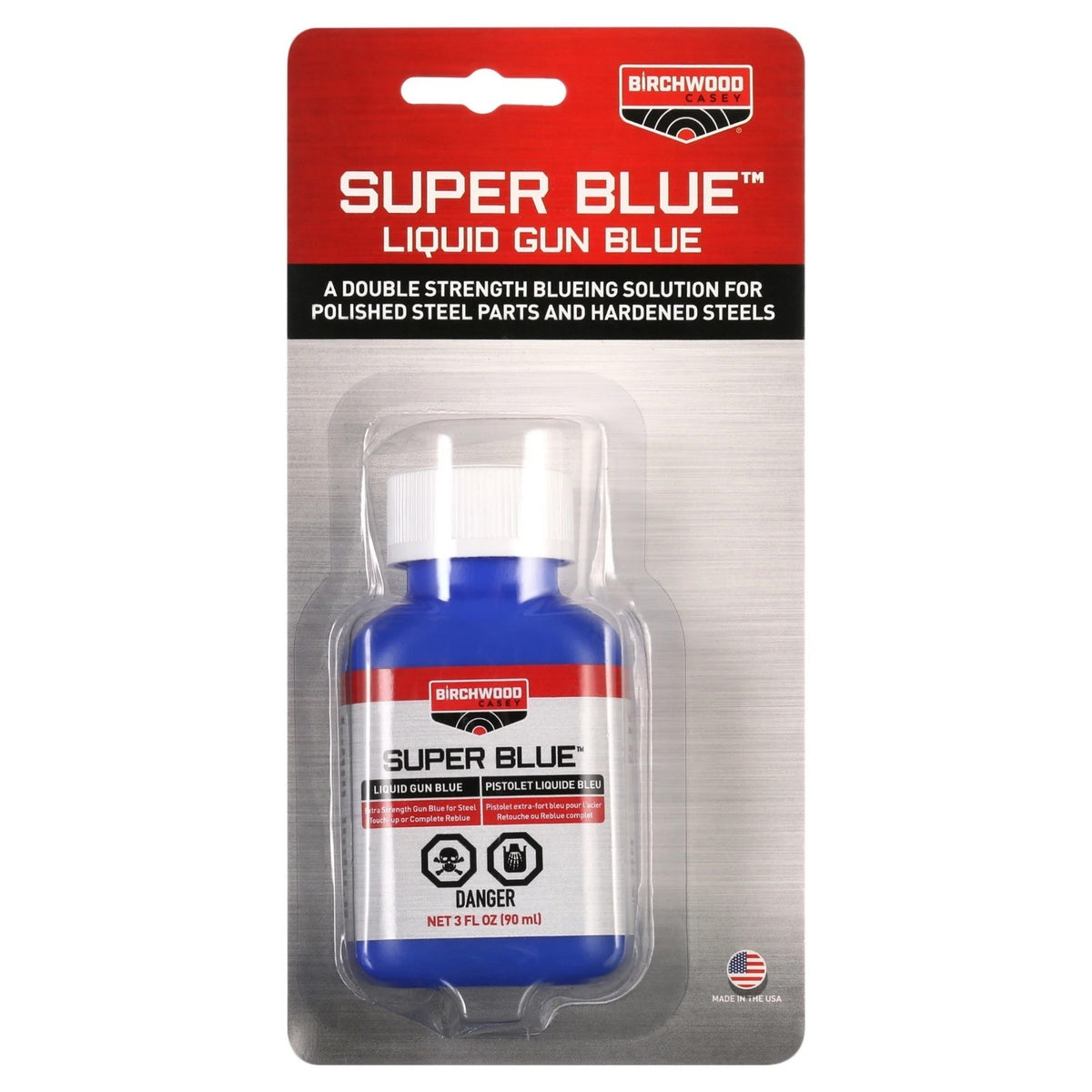 Liquid Gun Blue for Polished Hardened Steel - Touch-Up & Re-Blue
