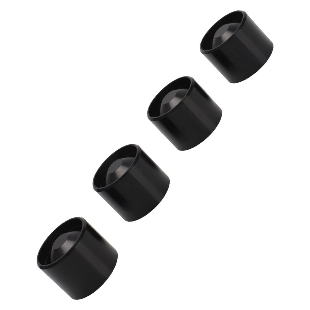 Maglite D Cell Storage Cups Set of 4 - Anodized Aluminum Non-Freeze Plugs