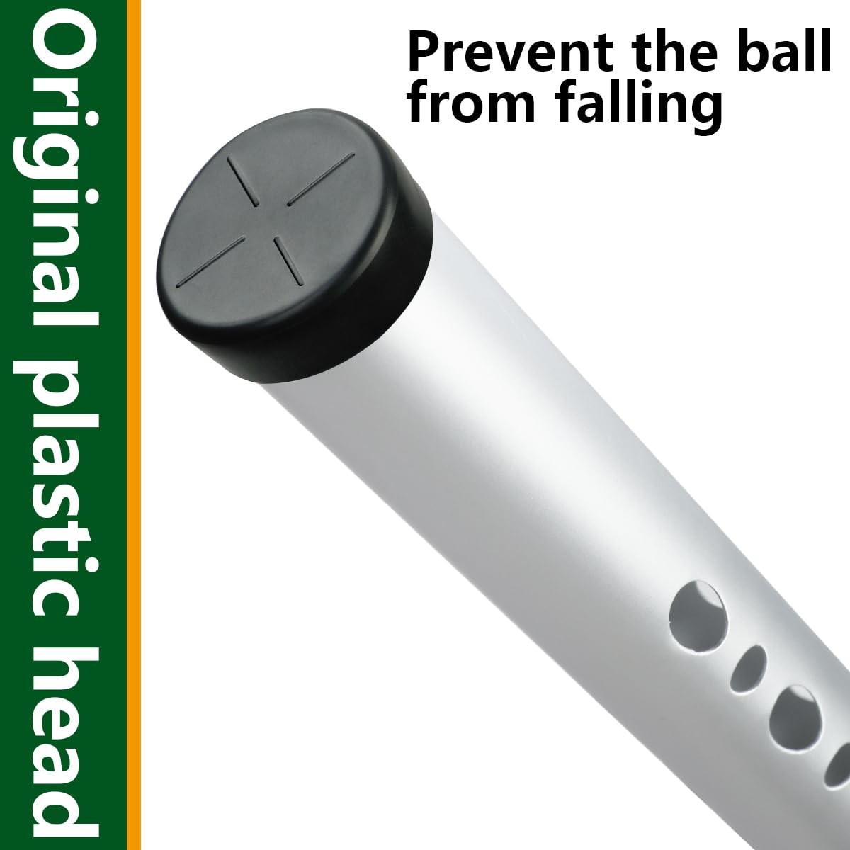 Golf Ball Retriever Aluminum Tube - Durable 34.8-Inch Pick-Up Device