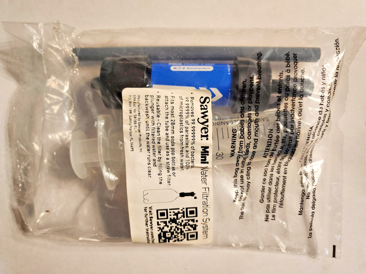 Mini Water Filtration System for Camping Hiking Travel Emergency