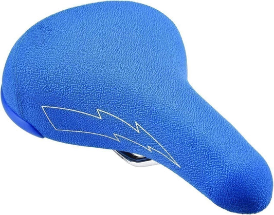 Bicycle Cruiser Seat with Chrome Rails & Bottle Opener - Comfortable Padded Saddle