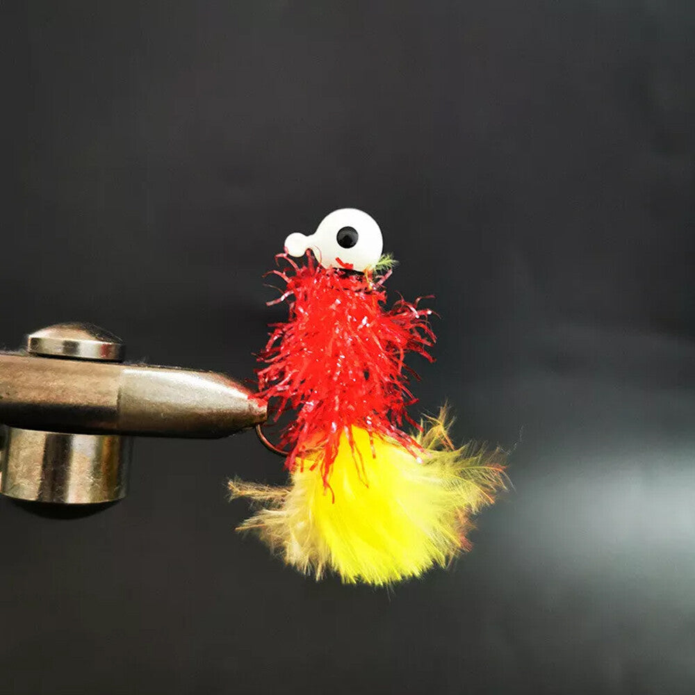 15 Colors Fly Tying Material Crystal Flash Tinsel Chenille Thread for Fishing