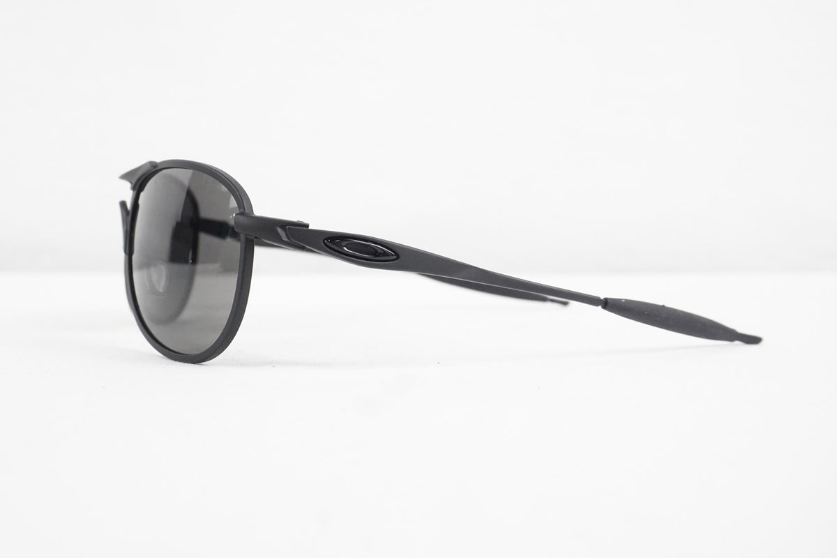 Oakley SI Ballistic Crosshair VO Aviator Sunglasses in Matte Black and Grey