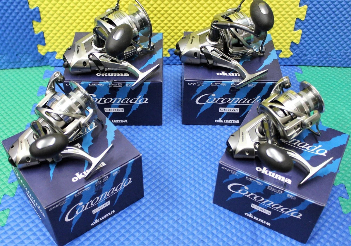 Baitfeeder Spinning Reel - Multiple Sizes for Saltwater & Freshwater Fishing
