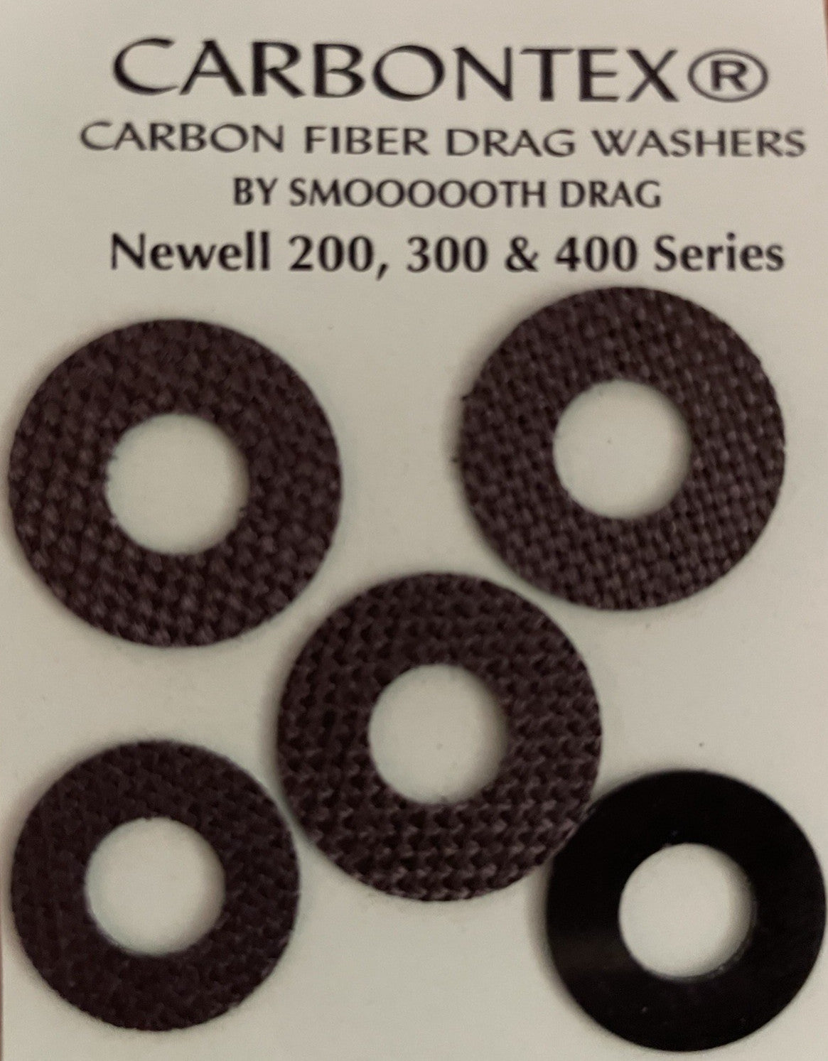 Carbontex Drag Washers Kit for Newell 200, 300 & 400 Series Reel Rebuild