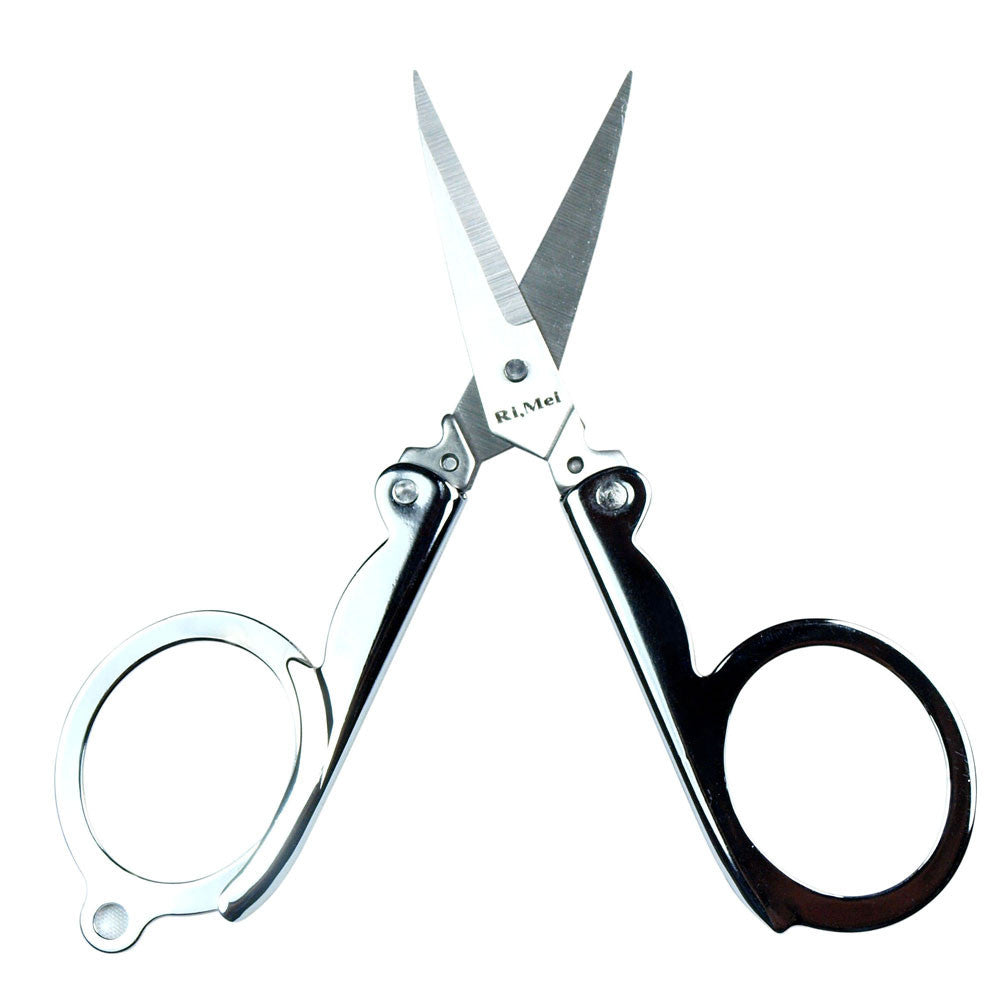 Portable Folding Scissors Set - Small Travel Craft and Emergency Cutting Tool