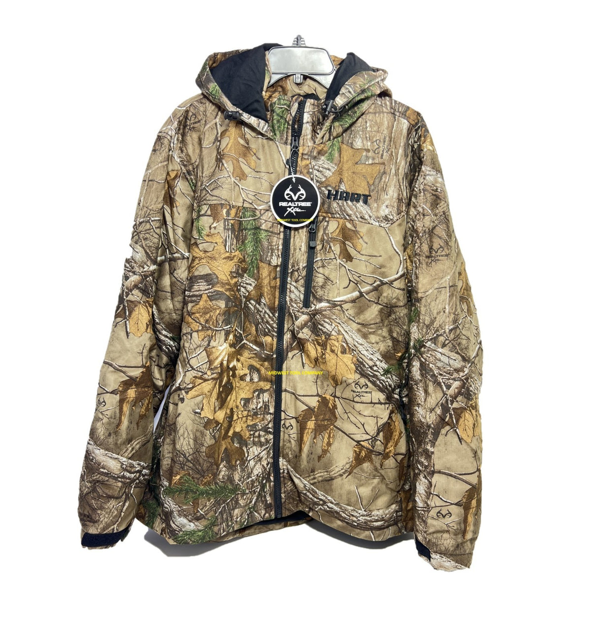 Heated Jacket with Battery Pack for Outdoor Activities - Large, Realtree Xtra Camo