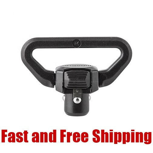 Heavy Duty Quick Detach Sling Swivel 1.25-Inch QD Mount for Rifle & Tactical Gear