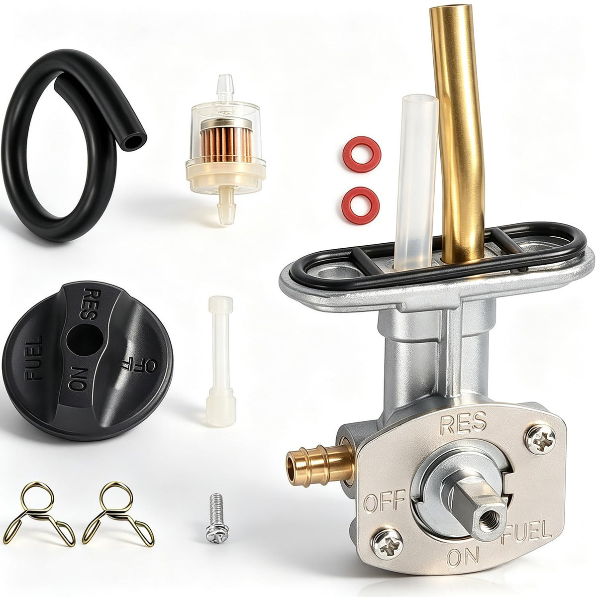 ATV Fuel Valve Petcock Replacement for Arctic Cat 250-500 - High-Quality