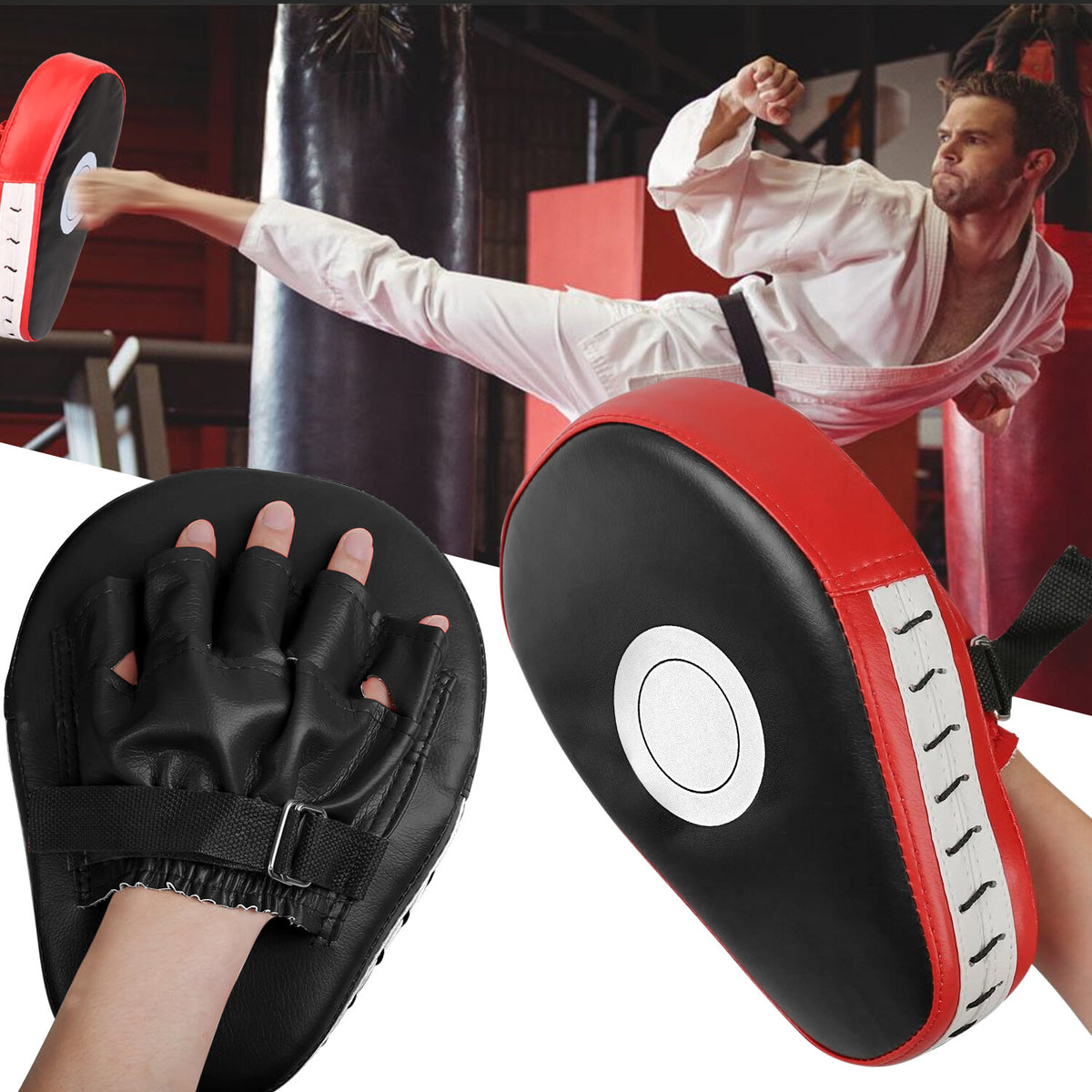 Boxing Focus Target Gloves for Martial Arts Training - Fist & Kick Practice