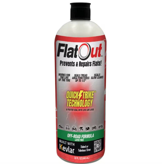 Off-Road Tire Sealant for ATV UTV Puncture Repair 32oz - QuickStrike Technology