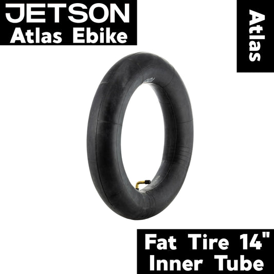 14-Inch Fat Tire Inner Tube for Jetson ATLAS eBike - Rear or Front Replacement