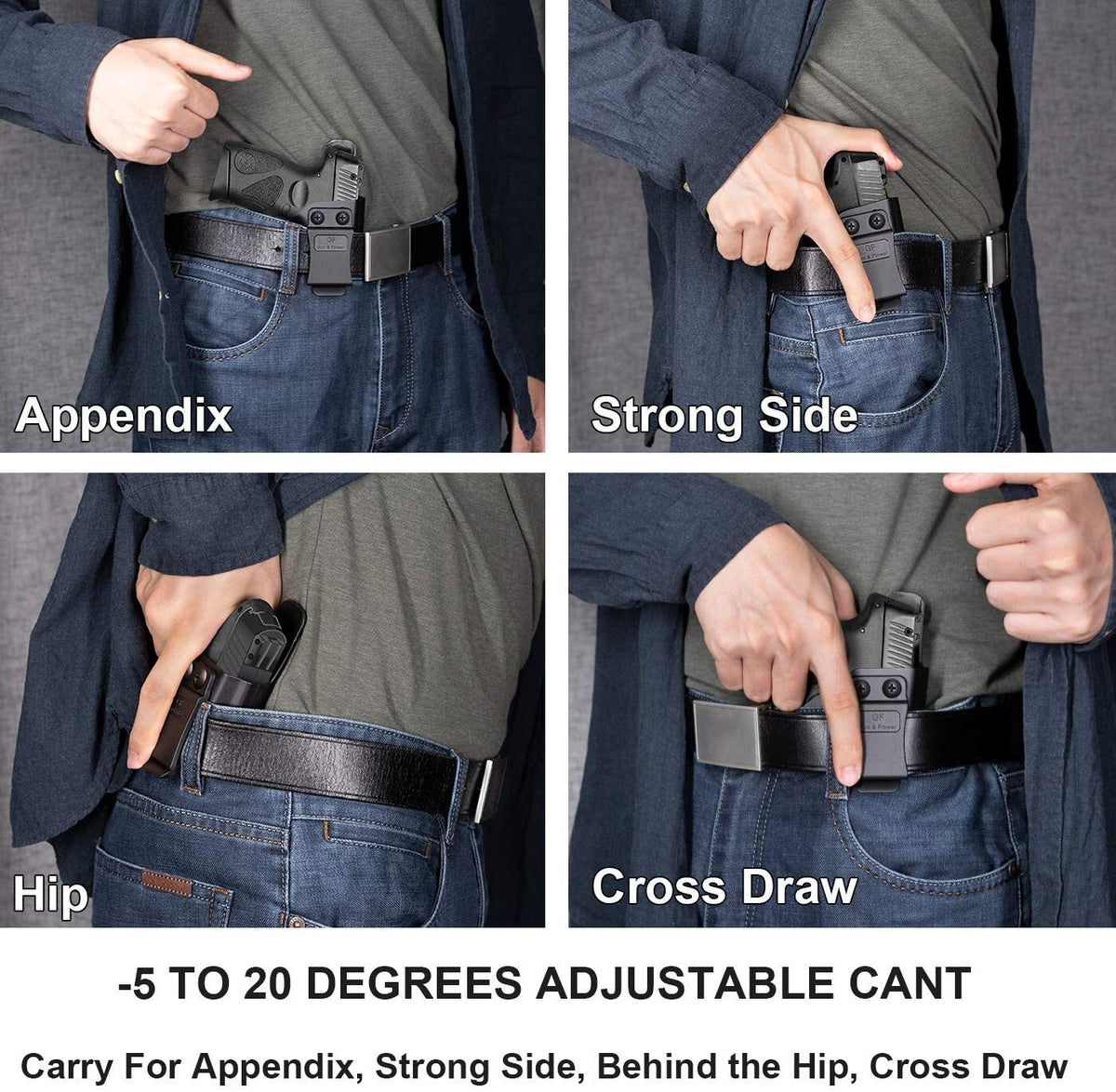 Concealed Carry Gun Holster for Taurus G3C G2C G2S PT111 Millennium TX22 Compact
