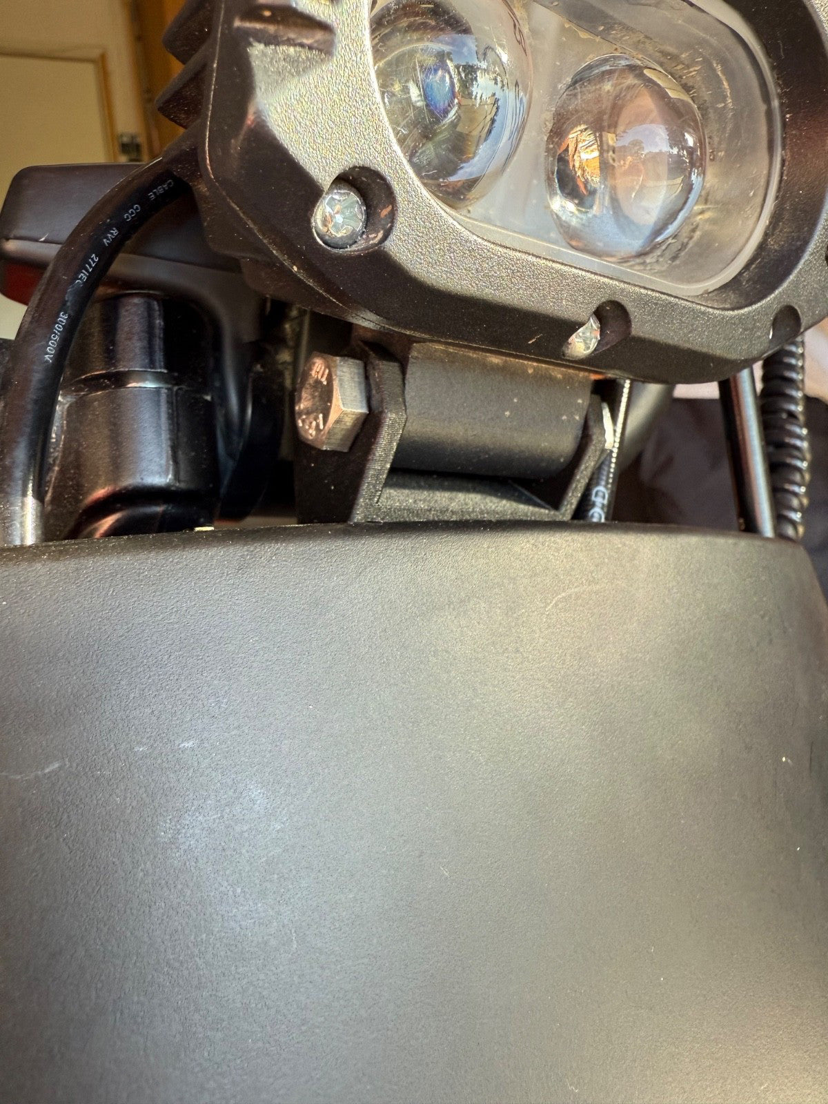 Valtinsu EM-5 Headlight Mount Bracket Upgrade with M8 Hardware
