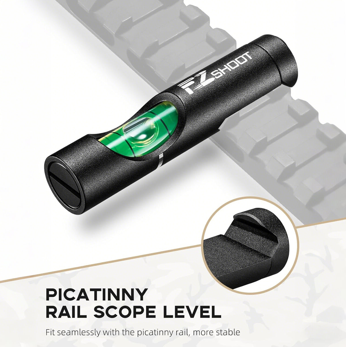 Universal Magnetic Scope Bubble Level Kit for Alignment
