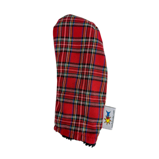 Golf Headcover for Hybrids - Tartan Plaid Sunfish Red