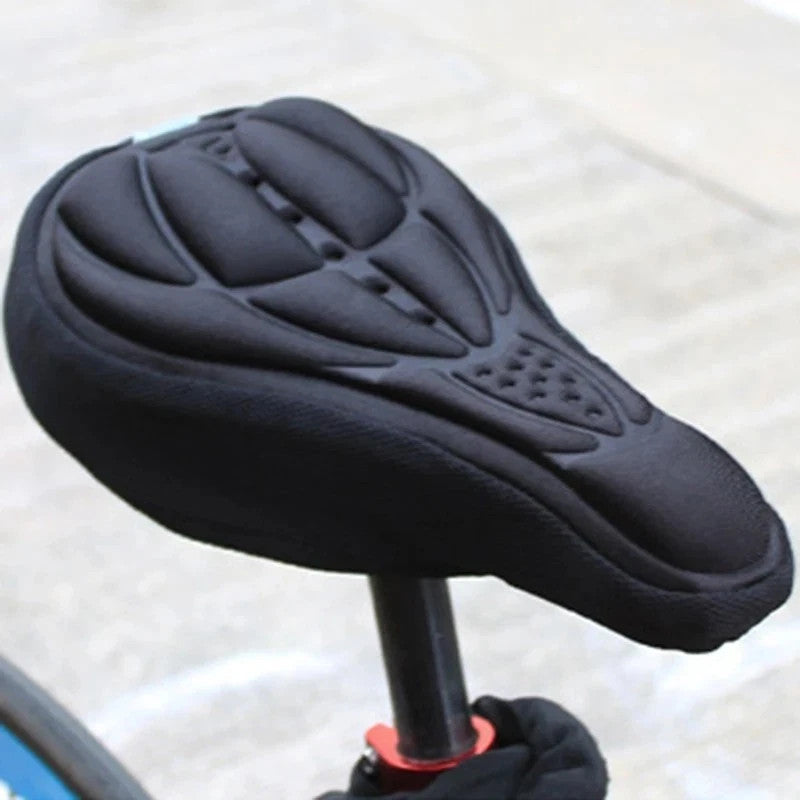 Gel Bike Seat Cover Soft Silicone Saddle Cushion for Cycling Comfort