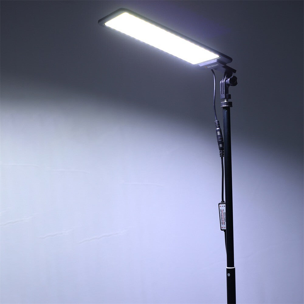 LED Camping Lantern Flood Light 12V Portable Telescopic Outdoor Lighting