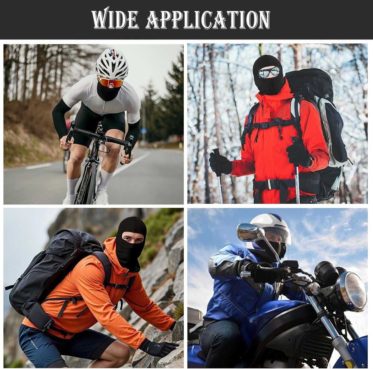 Full Face Sun Mask with UPF 50+ UV Protection for Outdoor Activities
