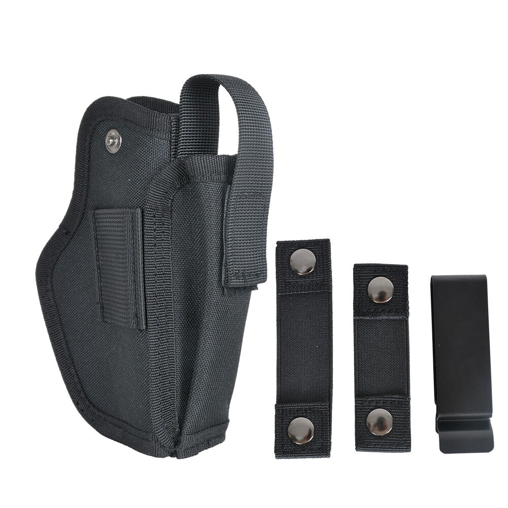 Concealed Pistol Holster with Universal Magazine Pouch for Left/Right Hand Carry - Tactical Gun Carry Case