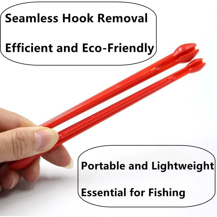 Fishing Hook Remover Tool Kit - 4 Pieces for Easy, Safe Hook Extraction
