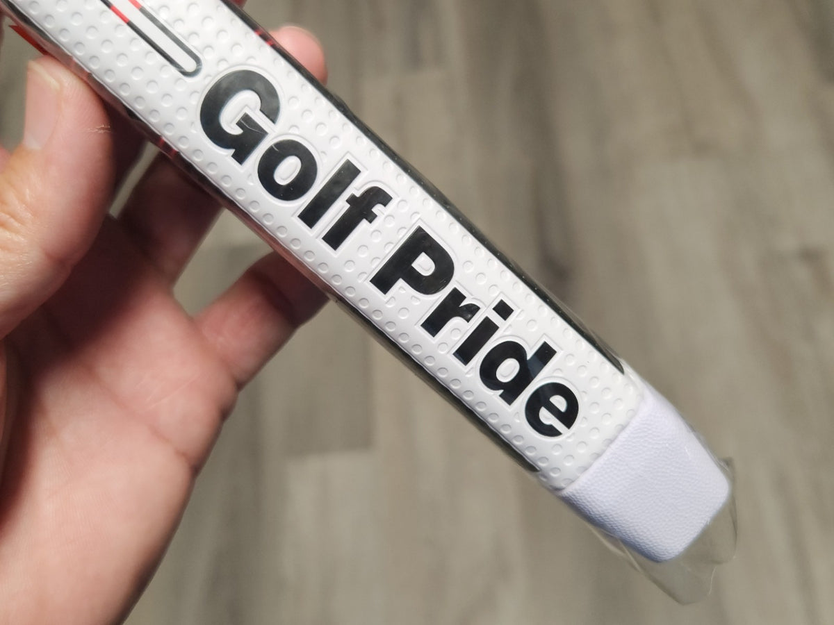 Golf Pride Zero Taper Putter Grip Large Straight Black White Red