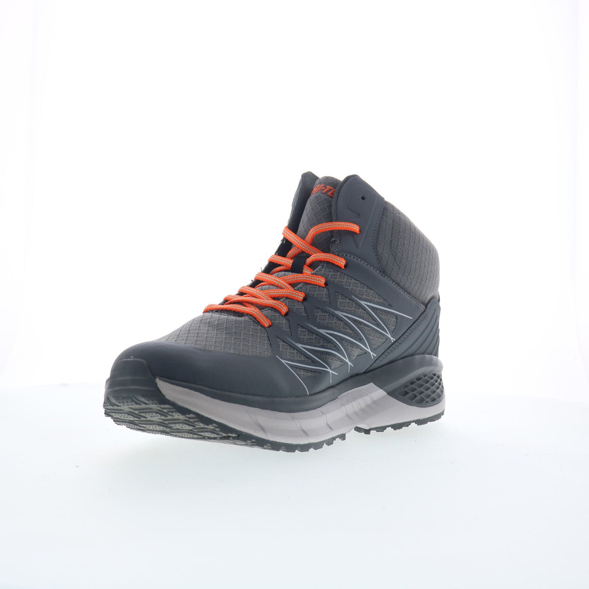 Men's Hiking Boots Waterproof Synthetic Laces Mid-Height Outdoor Footwear