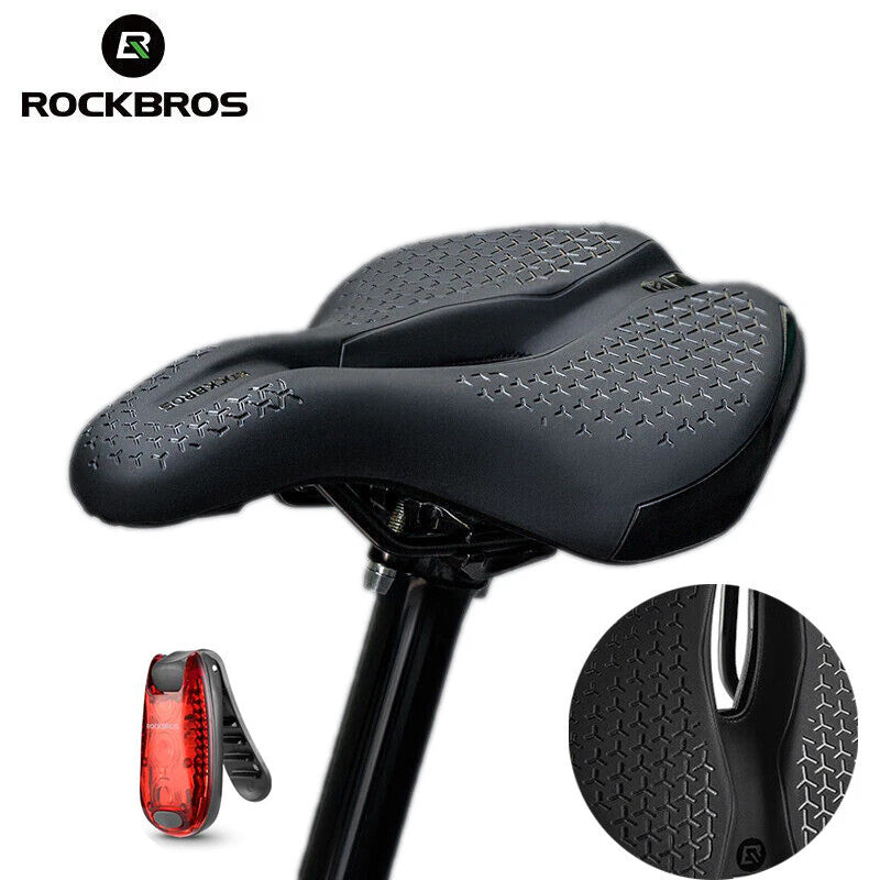 Cycling Bike Saddle Seat Cushion Gel Pad for Road MTB Comfort PU