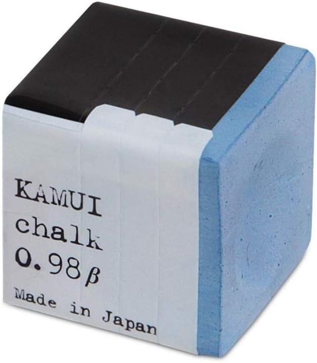 0.98 Beta Sky Blue Billiard Chalk – High Friction, Precise Spin