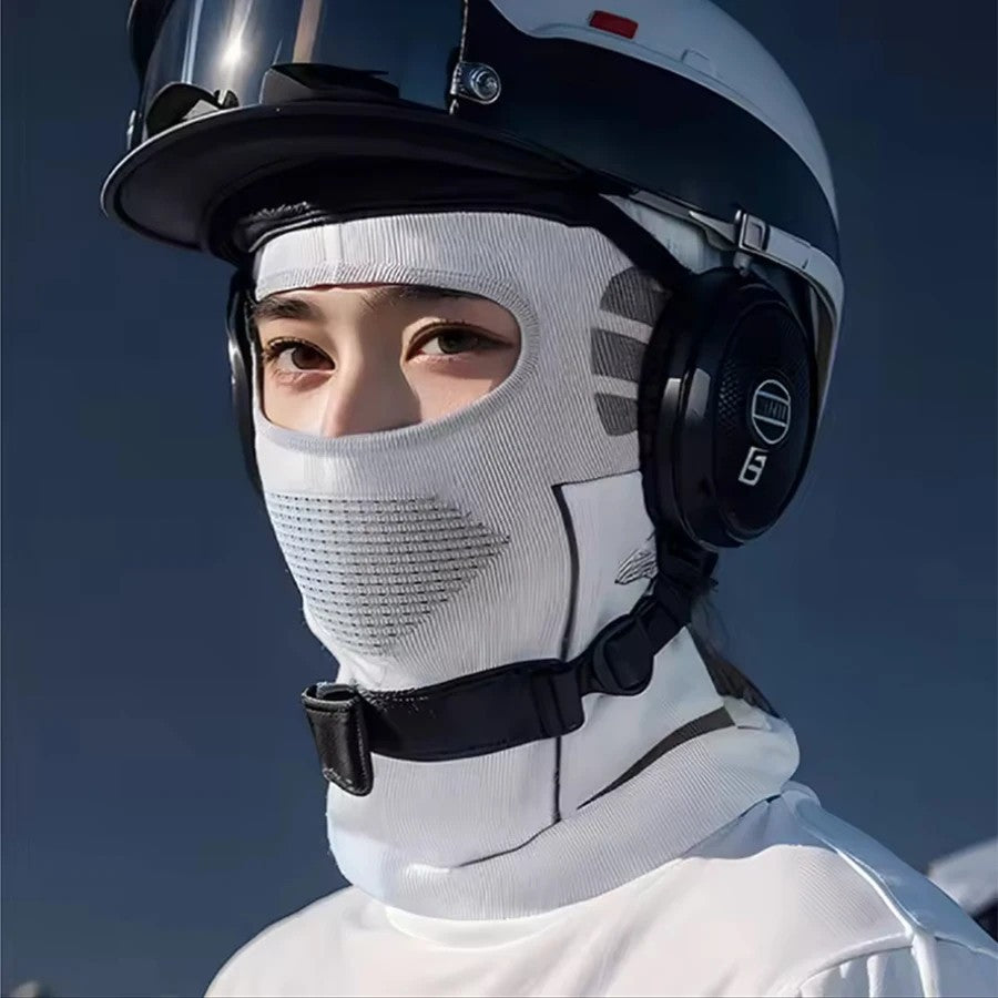 Full Face Ski Mask Balaclava Winter Face Cover Windproof Fleece Neck Gaiter
