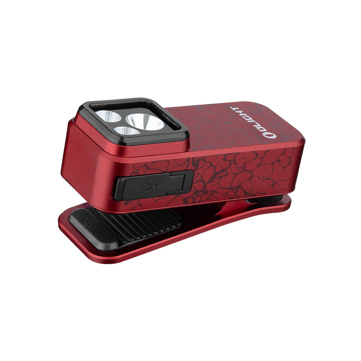Olight Oclip Pro Clip-On Light with Flood, Spot, Red Light, 500 Lumens