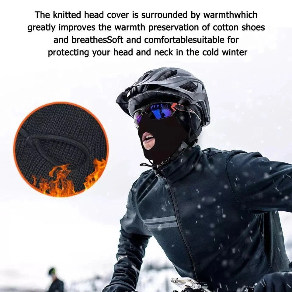 Full Face Winter Ski Mask Balaclava Beanie Tactical Warm Hat