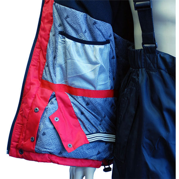Adult Snowboard Ski Jacket Waterproof Windproof Winter Coat Red