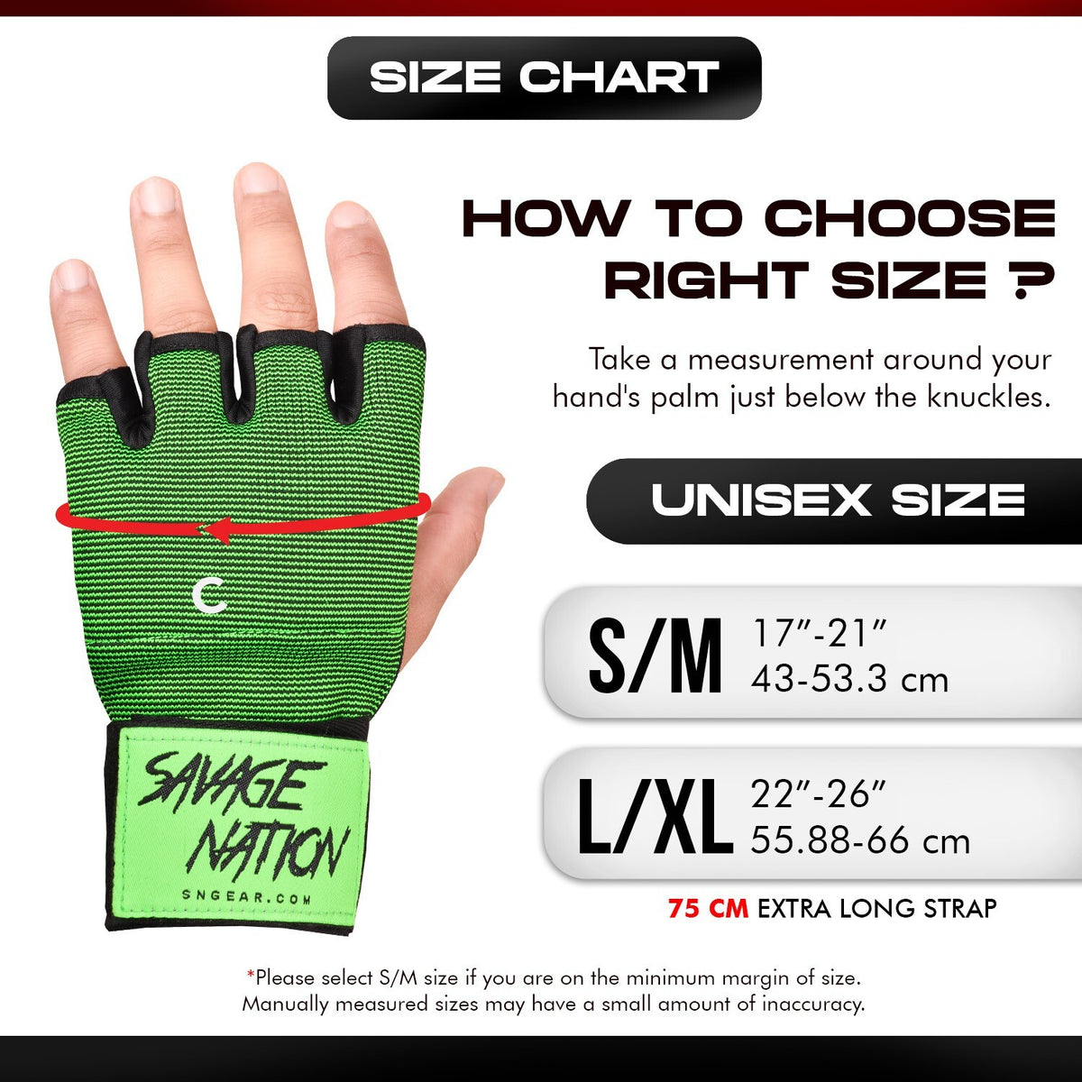 Gel Padded Boxing & MMA Inner Gloves with Hand Wraps - Fight Pair