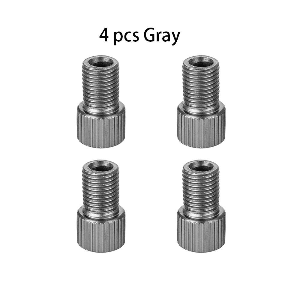 10 Color Presta to Schrader Valve Stem Adapter for Bicycle Tires