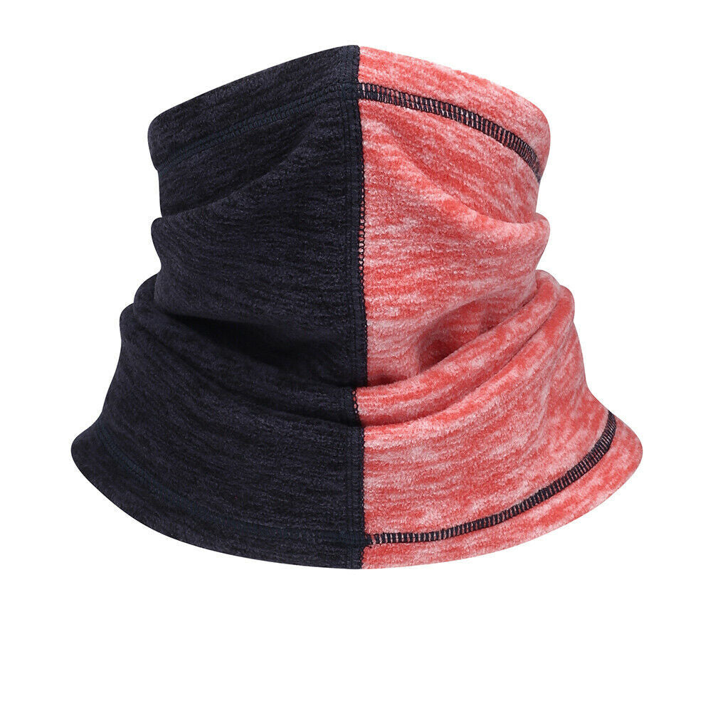 Winter Windproof Fleece Neck Gaiter Face Mask Scarf for Cold Weather