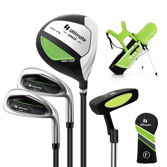 Kids Junior Golf Club Set with Stand Bag & Accessories - Ages 5-7