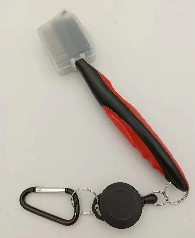 Double Sided Golf Club Cleaning Brush Groove Cleaner Tool for Golf Maintenance