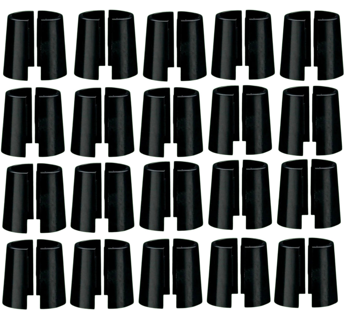 Golf Club Ferrules Split Set - Multiple Tip Sizes, Easy Snap-On Repair