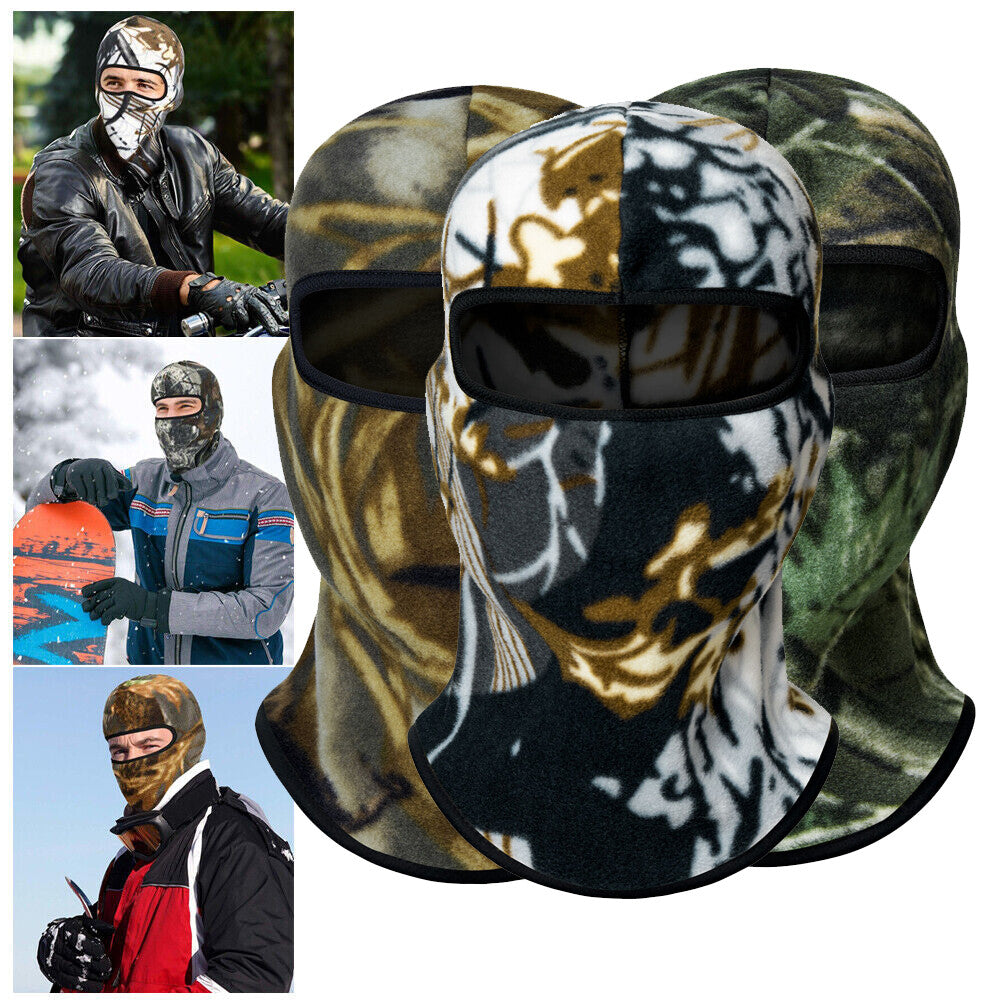 Full Face Mask Winter Balaclava Sun Mask Neck Gaiter Windproof Ski Mask for Outdoor Sports