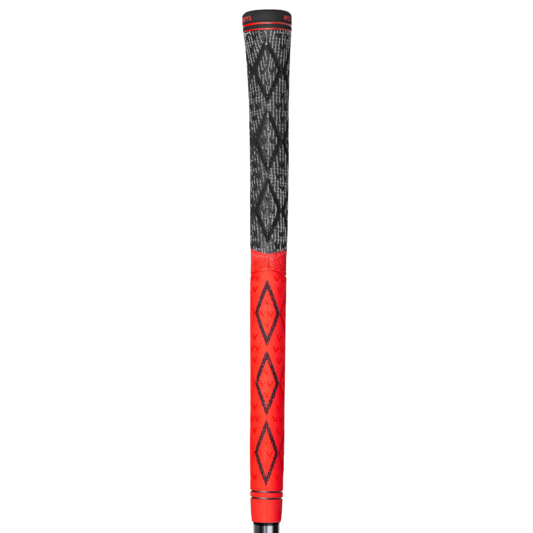 Golf Club Grip - Hybrid Cord and Rubber Traction for All Weather Control