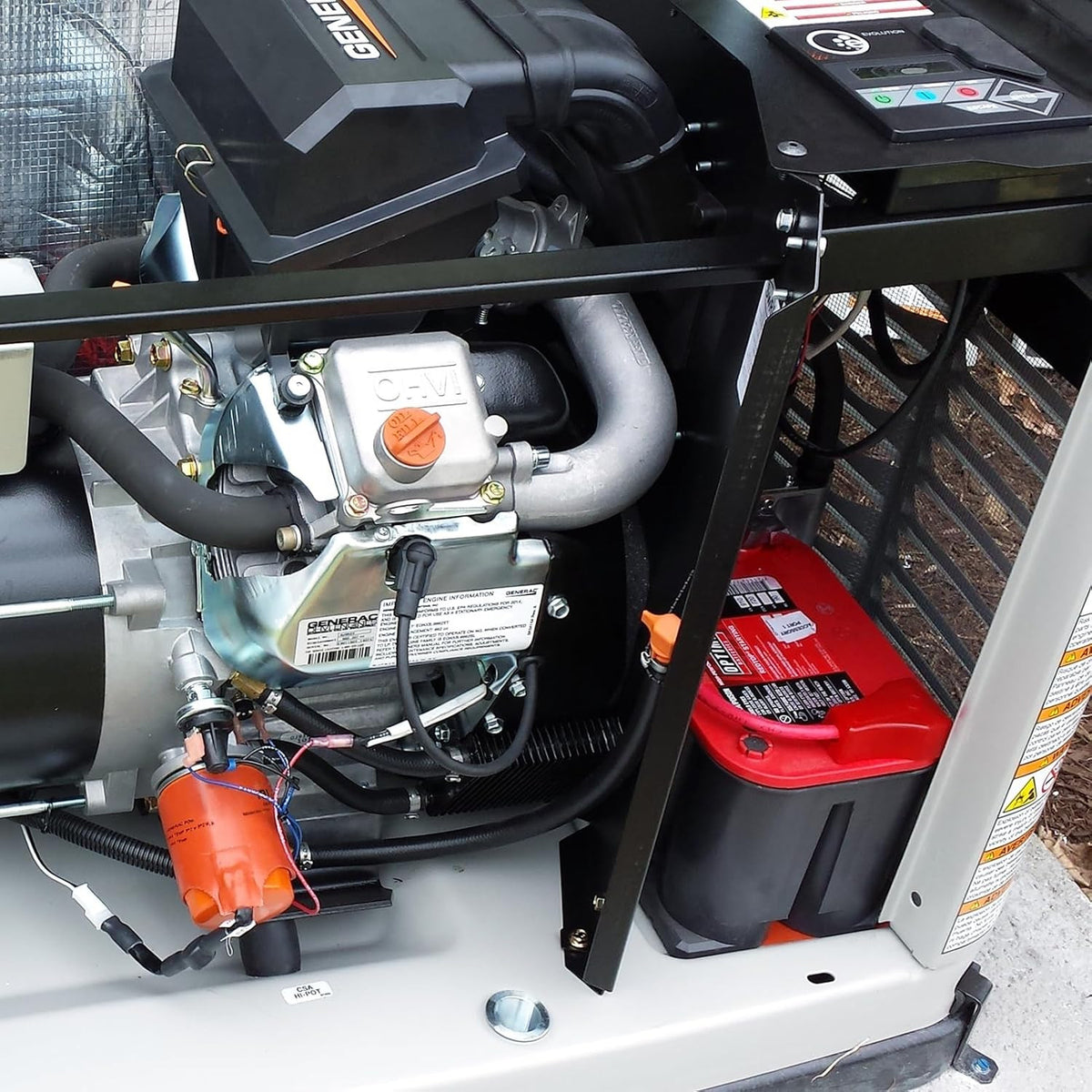 Cold Weather Generator Battery & Oil Heater Kit for Generac 7101 & 7102