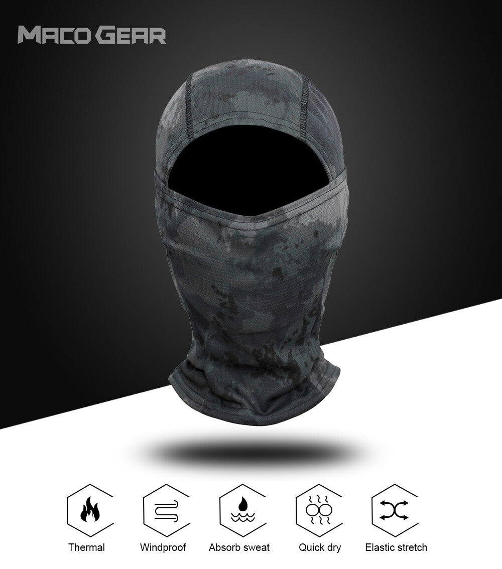 Tactical UV Protection Face Mask Balaclava for Outdoor Activities