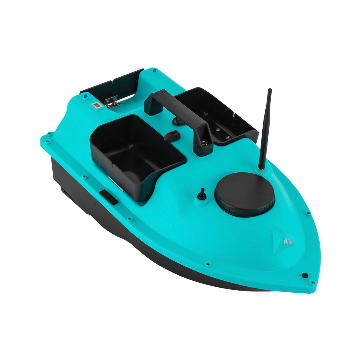 RC Fishing Bait Boat with Dual Motors 5200mAh Battery LED Lights for Sea Lake River